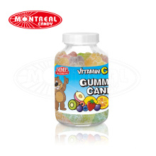 Sour Coated Vitamin C Gummy Candy Bear